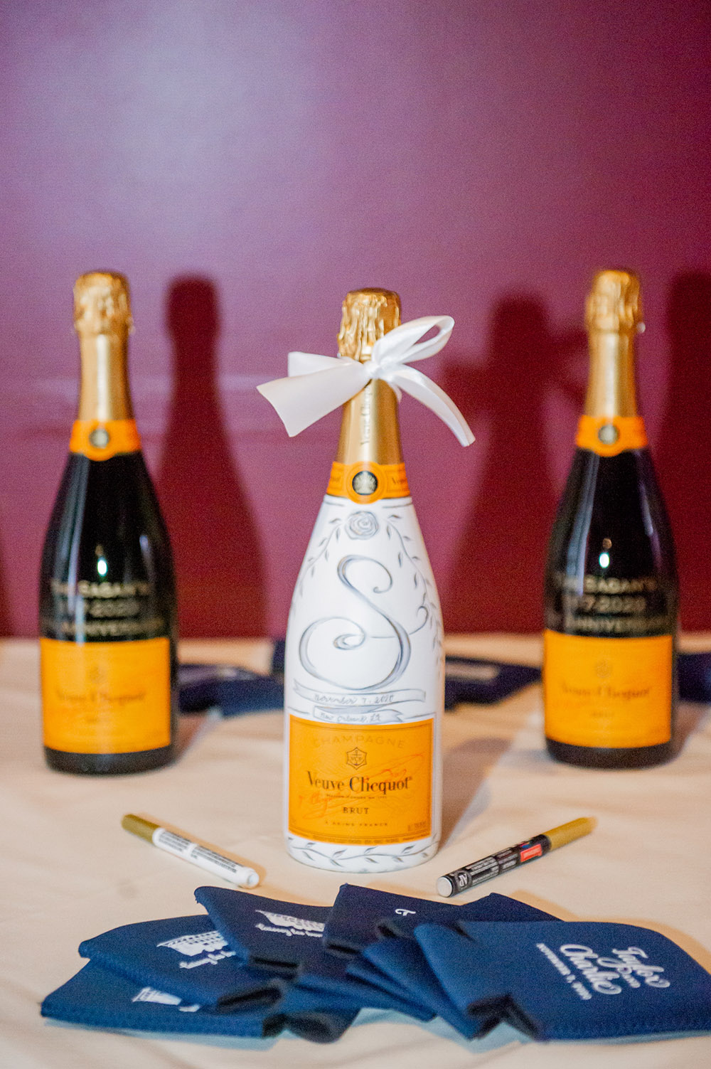 Champagne Bottle Guest Books