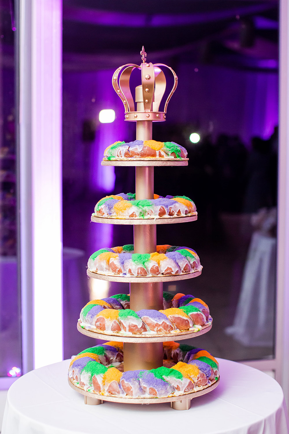 Wedding King Cake by Haydel's Bakery
