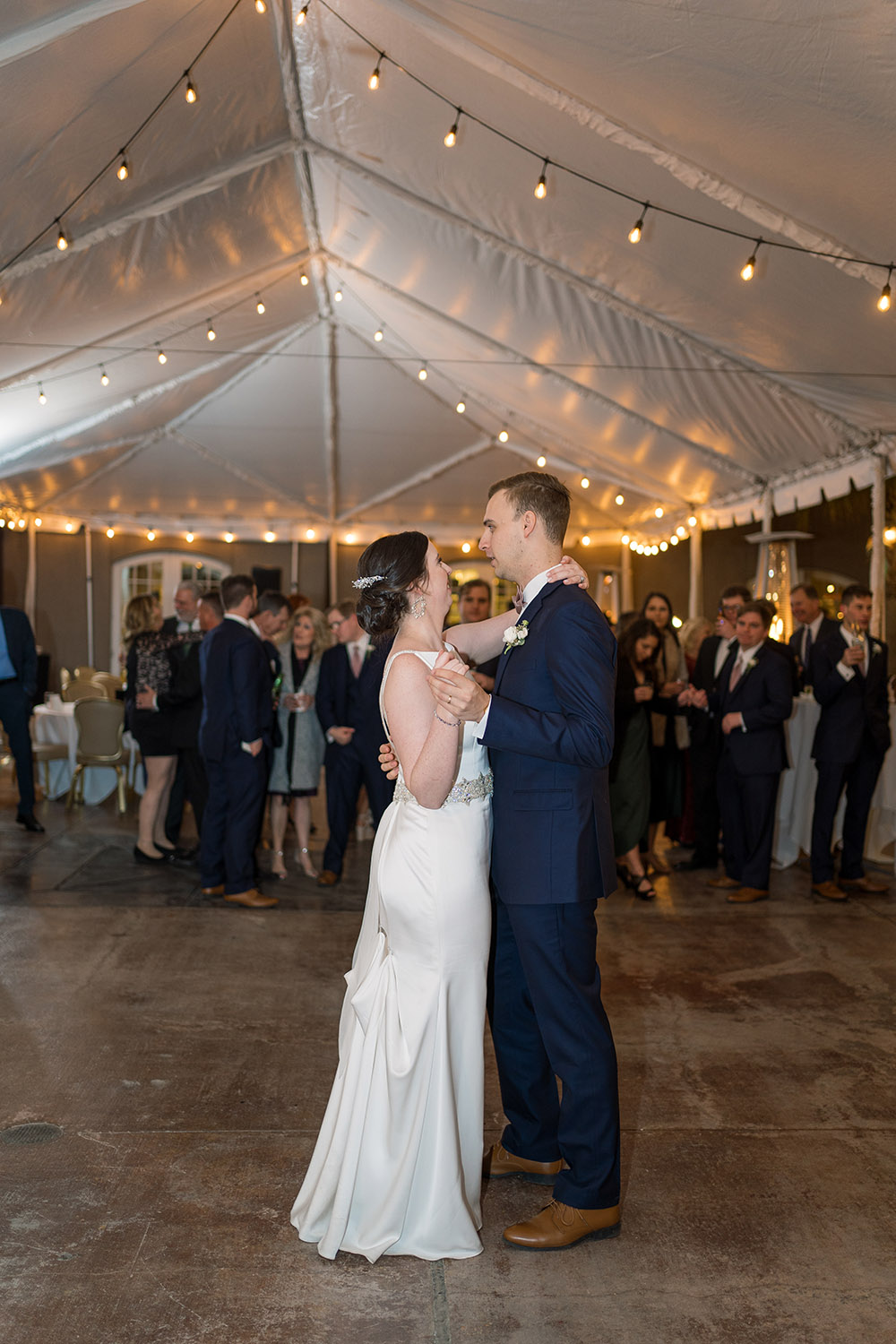 Shelby and Brody's first dance to Elvis Presley's "Can't Help Falling in Love."