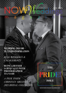 NOW Weddings Magazine June 2021 Pride Issue Cover