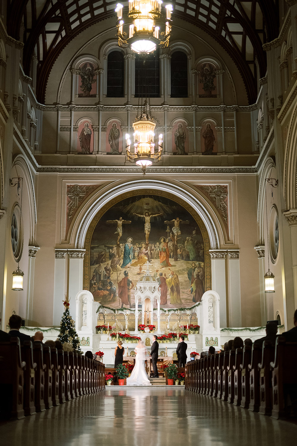 view of the altar at St. Joseph Church New Orleans