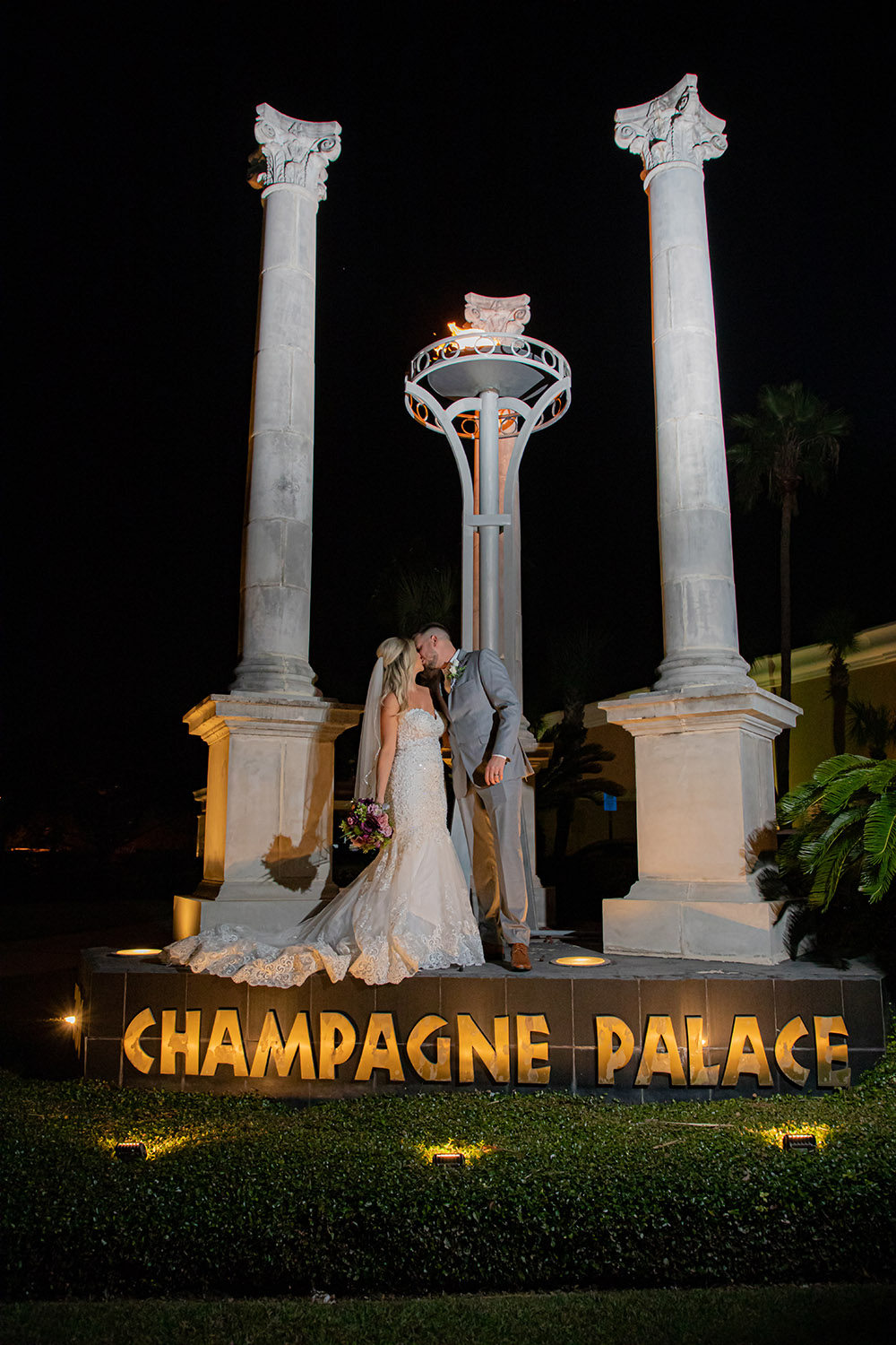 champagne palace wedding
