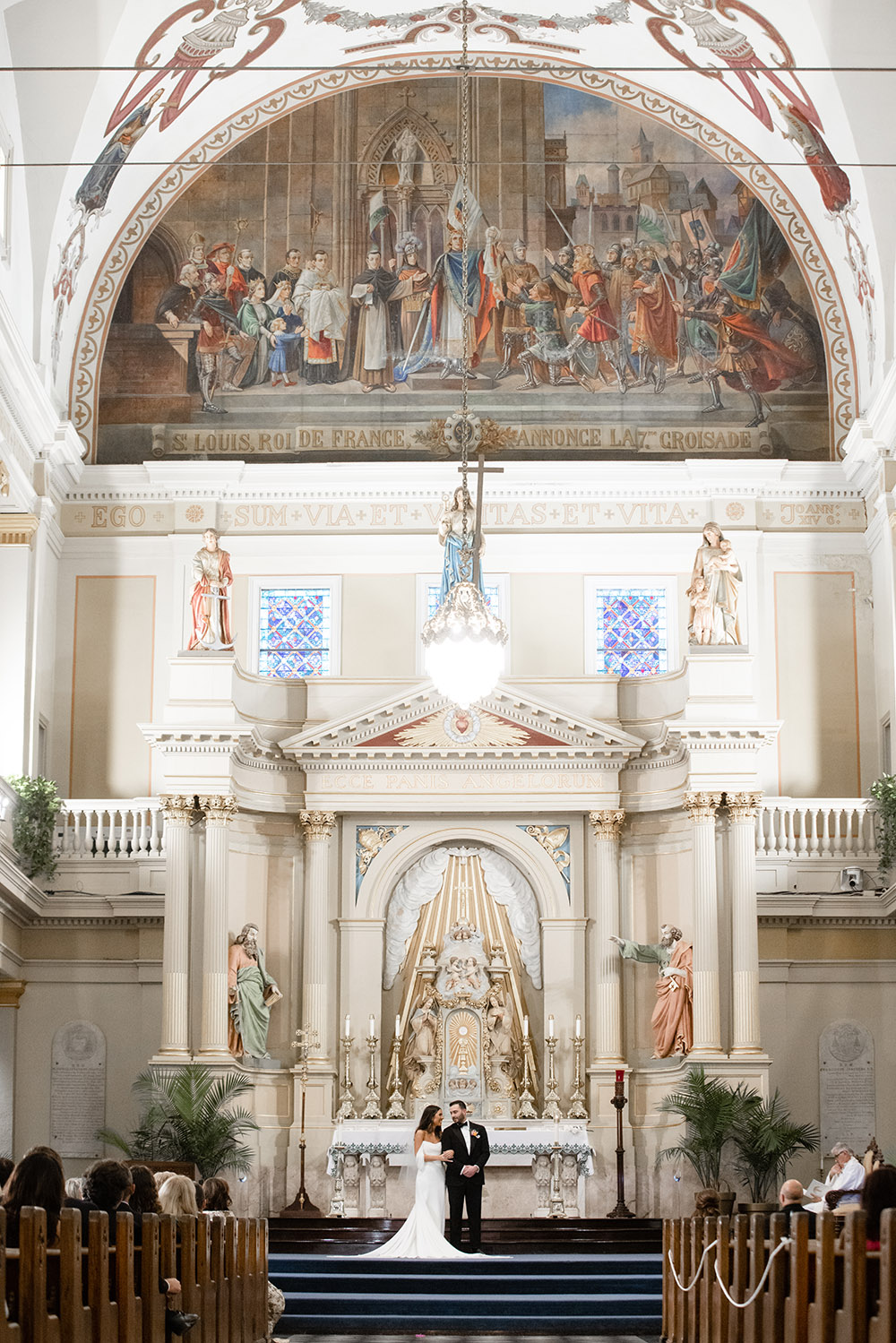 St. Louis Cathedral wedding ceremony