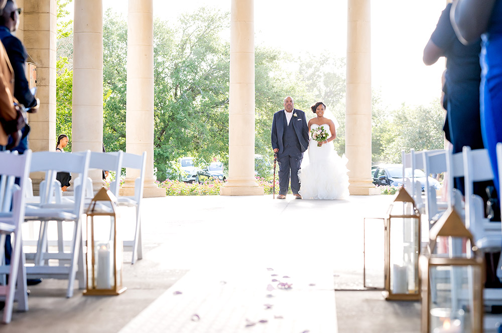 New Orleans City Park Peristyle wedding