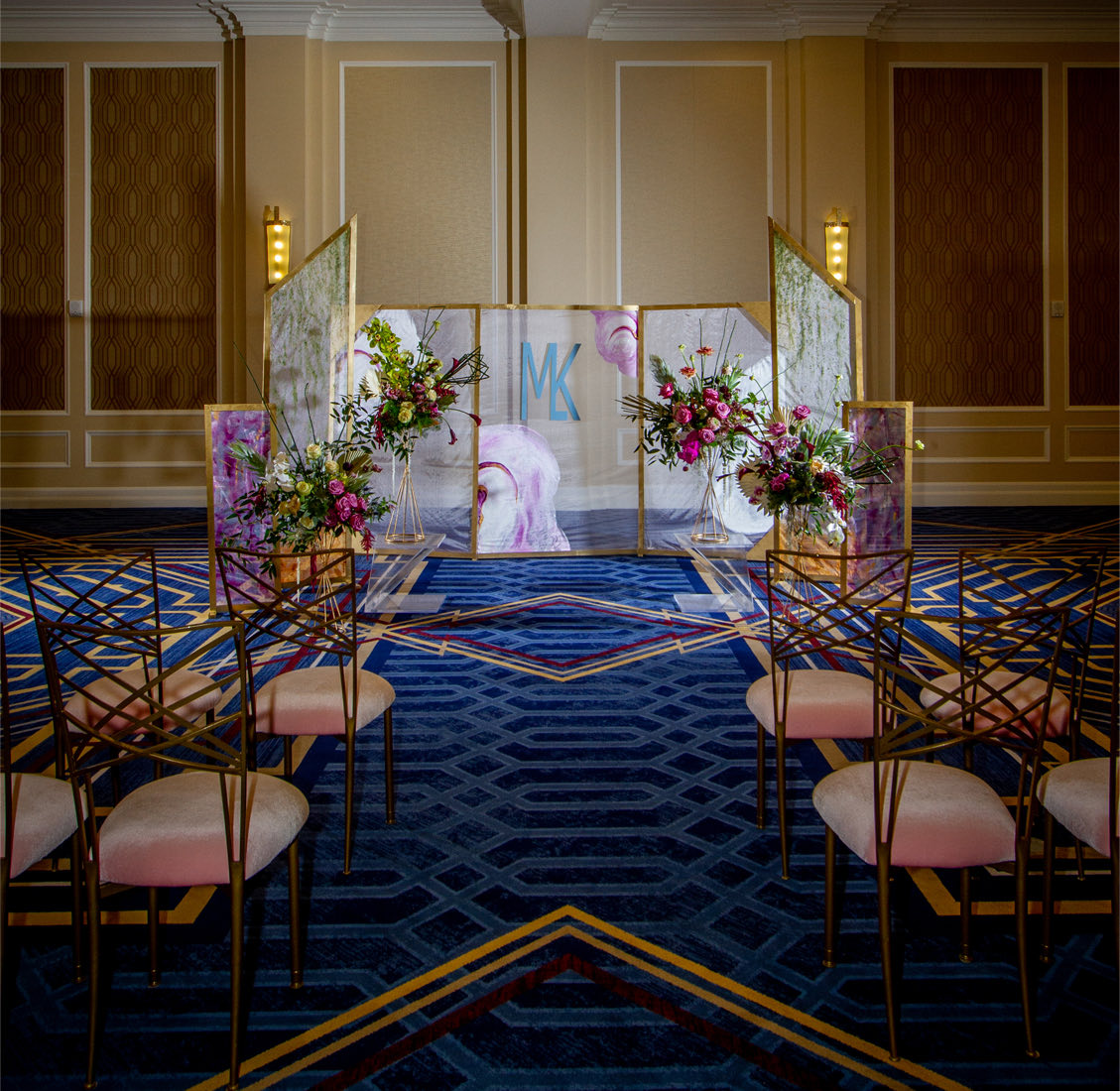 Arcadia Ballroom Wedding Ceremony | Higgins Hotel NOLA | Photo: Jessica Burke, Jessica The Photographer