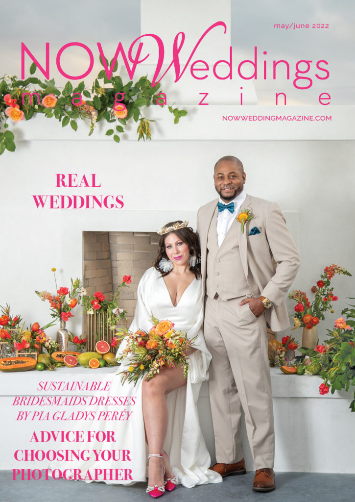 NOW Weddings Magazine May_June 2022 Issue Cover
