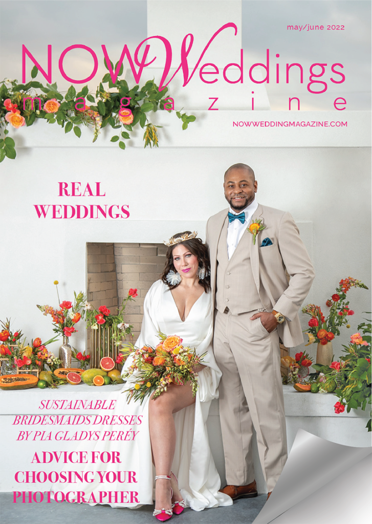 NOW Weddings Magazine May/June 2022 Issue Cover