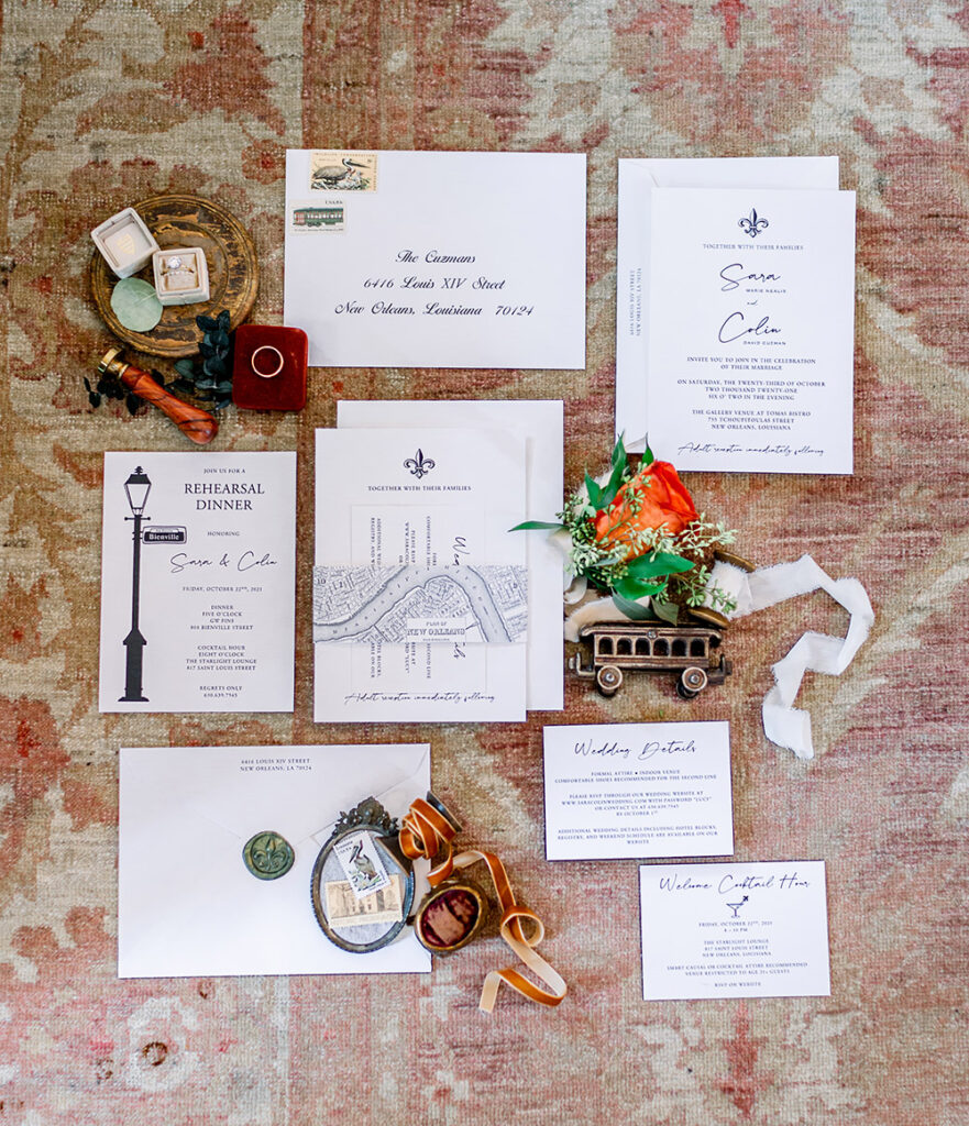 wedding invitation suite by GEM Printing