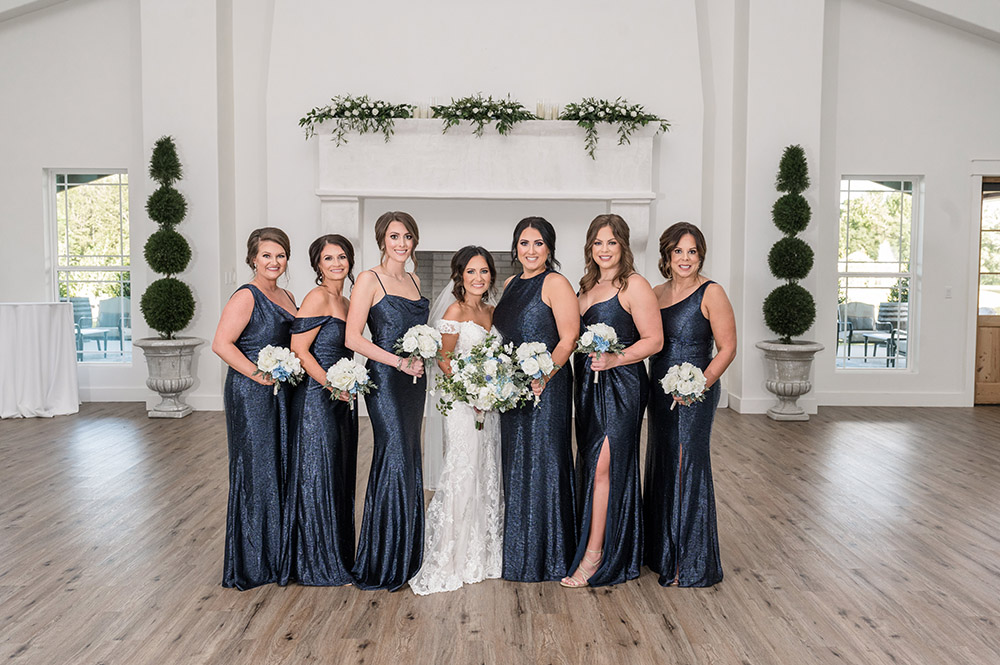 amber and her bridesmaids