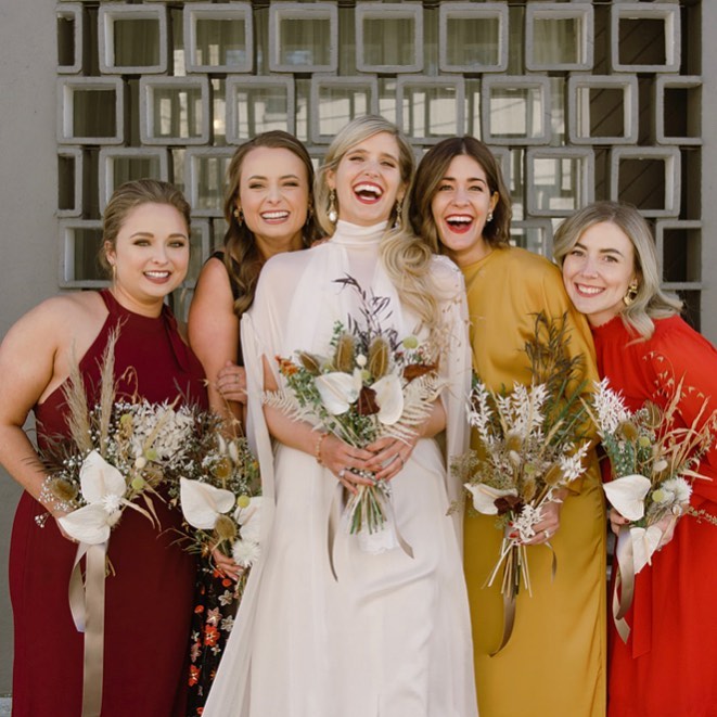 About Face New Orleans bridal party photo