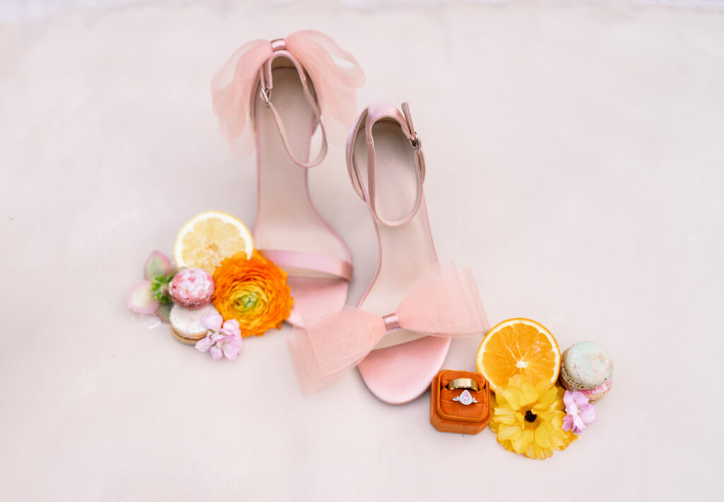 One Strap Heeled Sandals Open Toe Bow Knot Satin Ankle Buckle Stiletto Summer Shoes for wedding